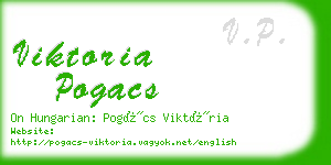 viktoria pogacs business card